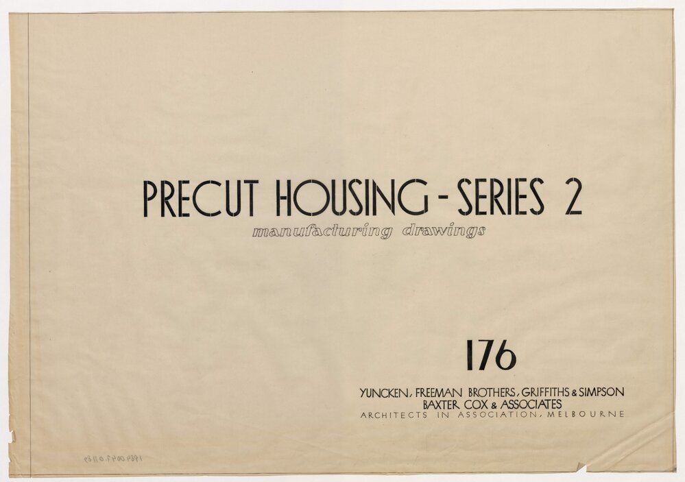 Precut Housing - Series 2. Manufacturing Drawings. Cover