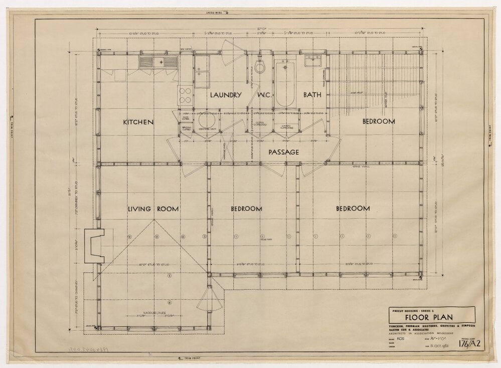Precut Housing - Series 2. Floor Plan