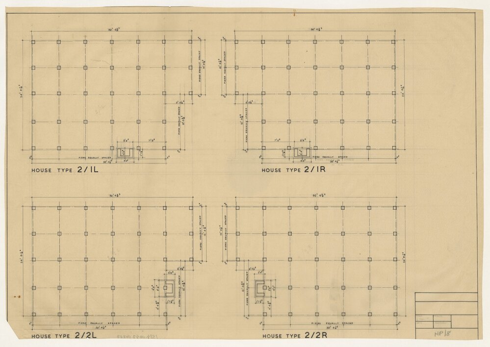 [Victorian Pre-cut Housing] House Type