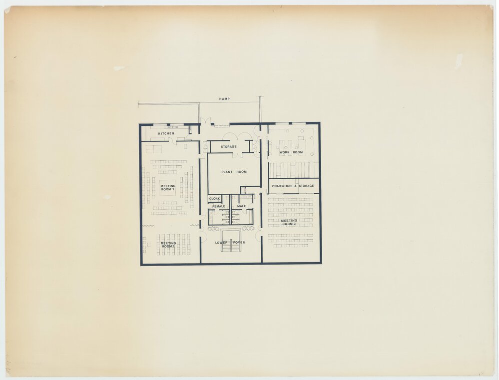 [Prahran City Council Library]. Plan