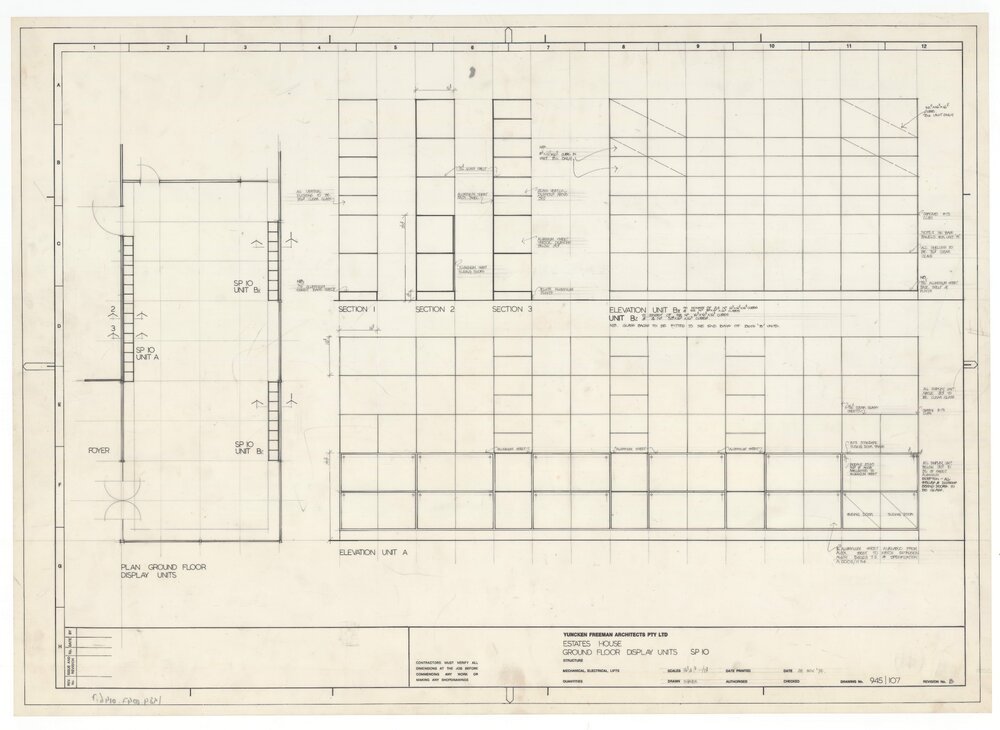 Estates House. Ground Floor Display Units SP 10