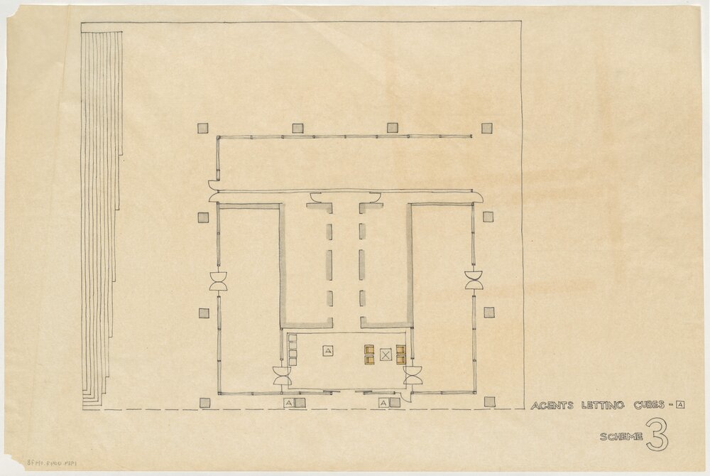 [Estates House Victorian Agency]. Agents Letting Cubes. Scheme 3