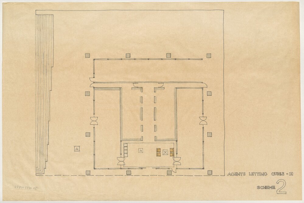 [Estates House Victorian Agency]. Agents Letting Cubes. Scheme 2
