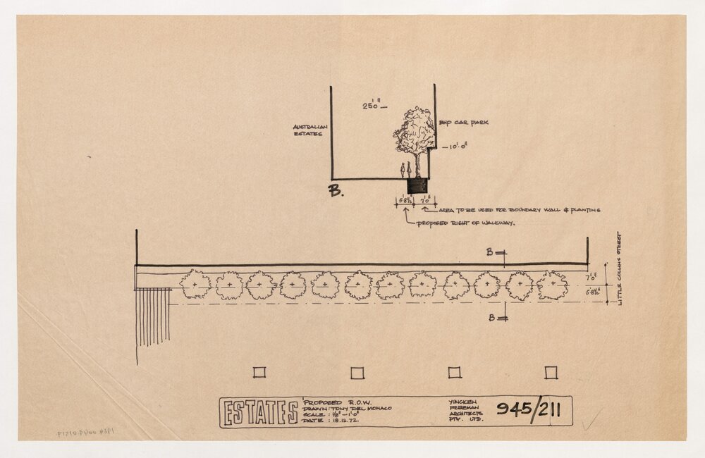 [Estates House].  Proposed Right of Way