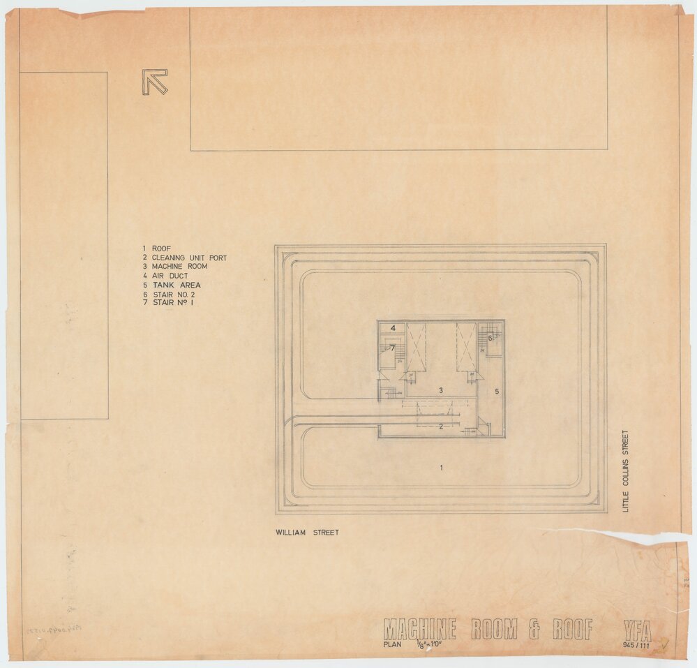 [Estates House]. Machine Room and Roof