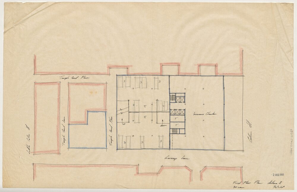 First Floor Plan, Scheme B