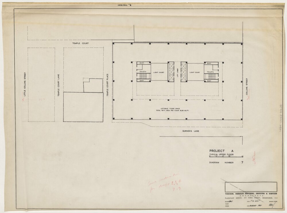 [Royal Insurance Company] Project A, Typical Upper Floor