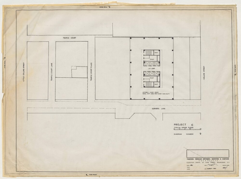 [Royal Insurance Company] Project C, Typical Upper Floor