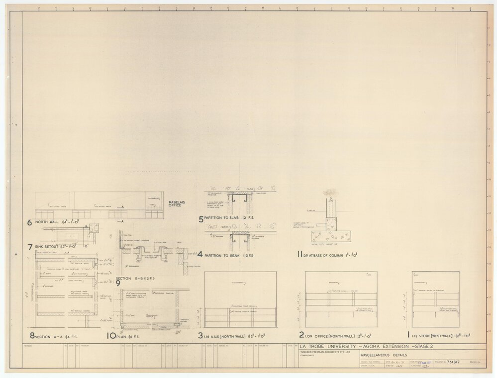 [La Trobe University Agora Extension - Stage 2] Miscellaneous Details