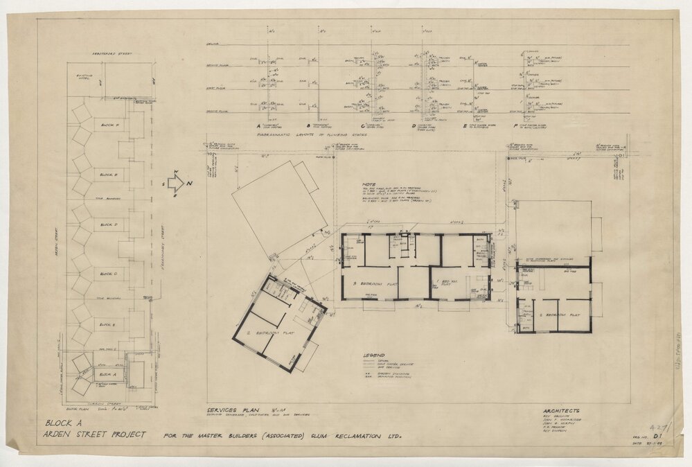 [Arden Street Project]. Block A