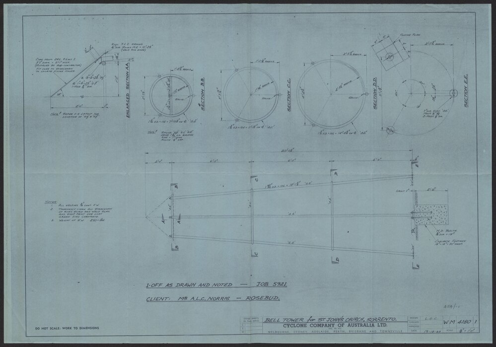 [St. John's Church]. Bell Tower