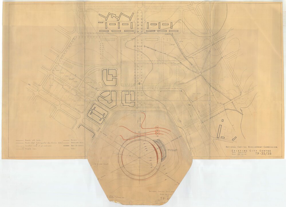 [National Capital Development Commission]. Existing City Centre