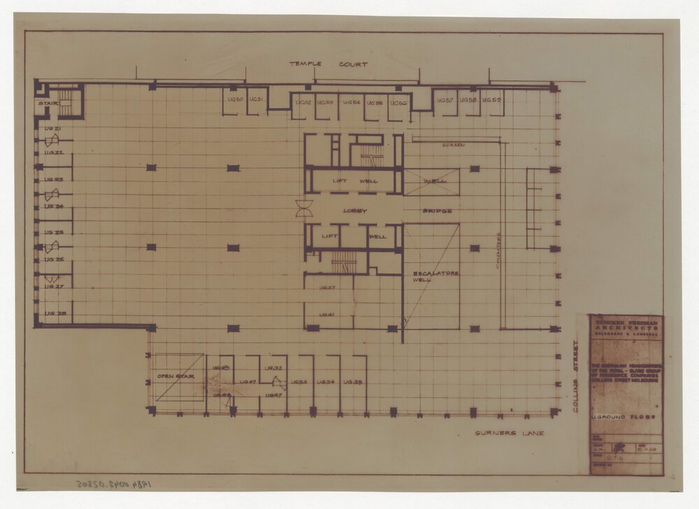 [The Royal-Globe Group of Companies]. Upper Ground Floor Existing