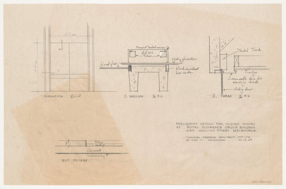 [The Royal-Globe Group of Companies]. Preliminary Details for Sliding Doors