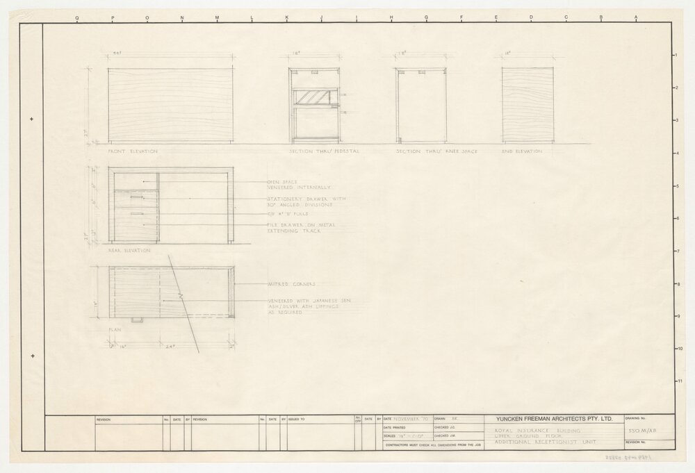 [The Royal-Globe Group of Companies]. Upper Ground Floor Additional Receptionist Unit
