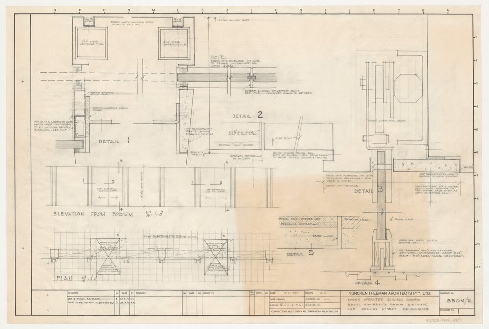 [The Royal-Globe Group of Companies].Power Operated Sliding Doors
