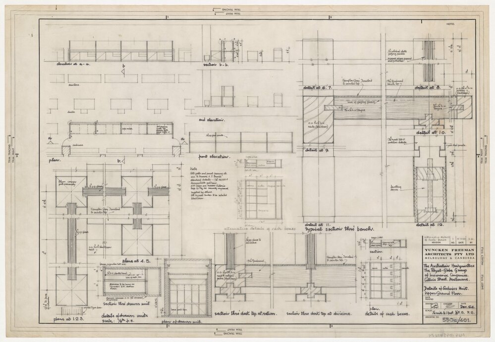 [The Royal-Globe Group of Companies]. Details of Cashier's Unit Upper Ground Floor