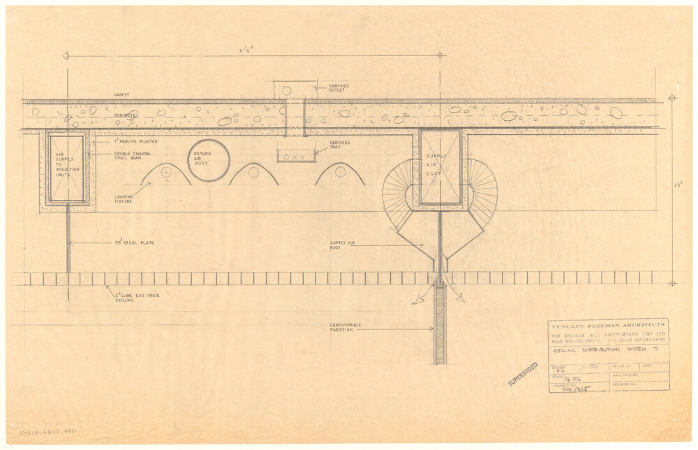 CEILING DISTRIBUTION SYSTEM 7 [BHP House]