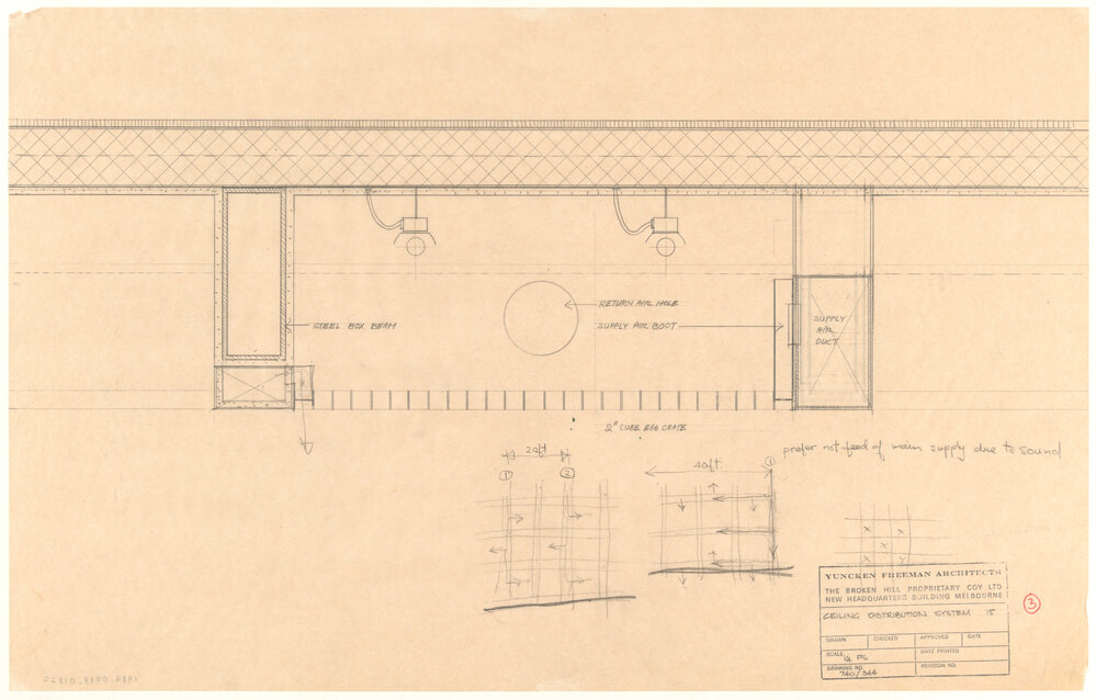 CEILING DISTRIBUTION SYSTEM 15 [BHP House]