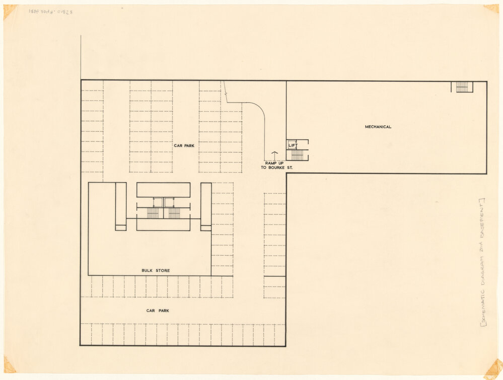 SCHEMATIC DIAGRAM 2ND BASEMENT [BHP House]