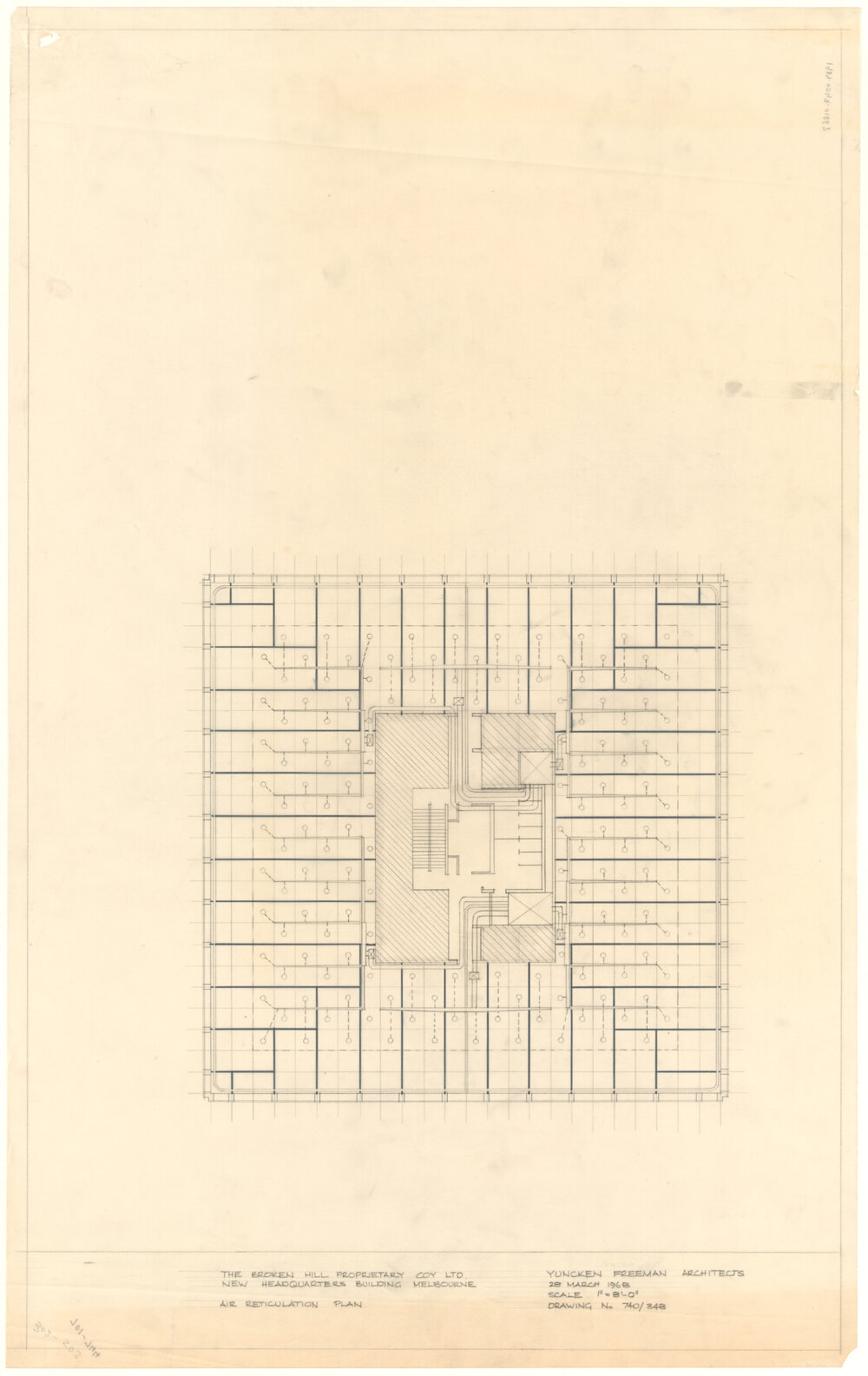 AIR RETICULATION PLAN [BHP House]