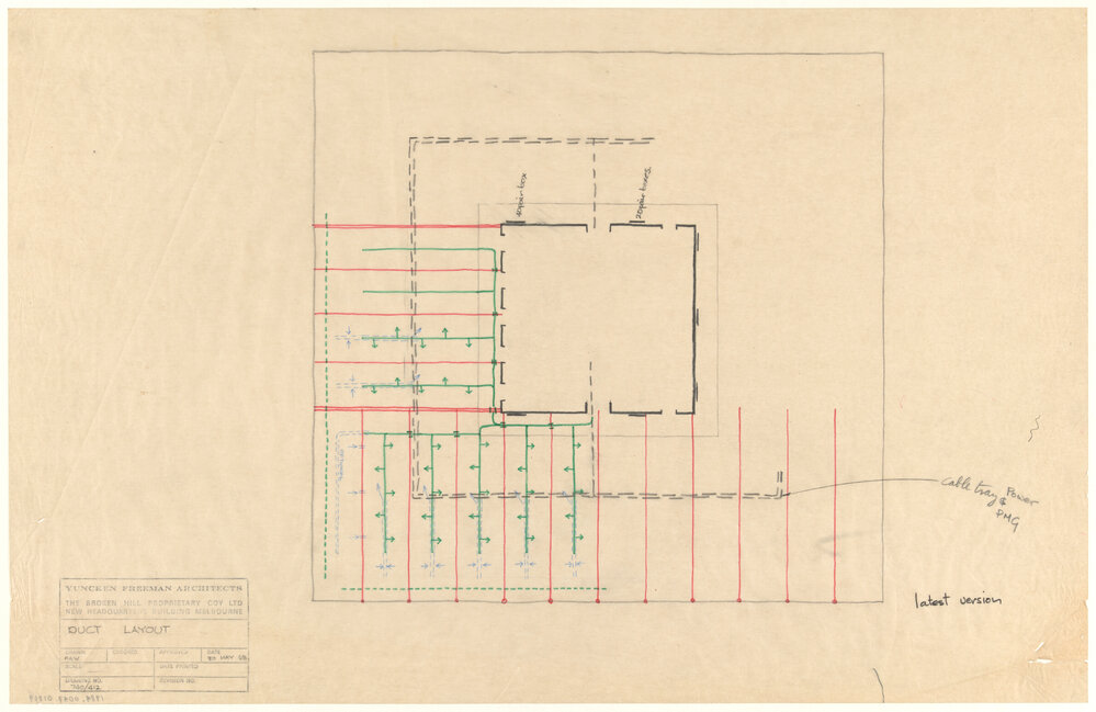 DUCT LAYOUT [BHP House]
