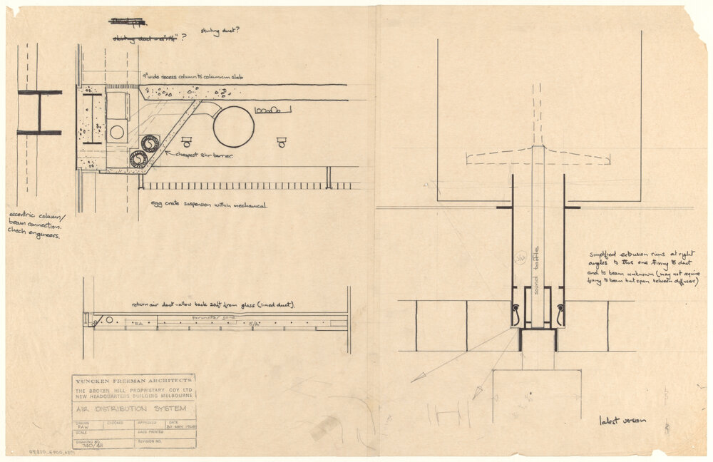 AIR DISTRIBUTION SYSTEM  [BHP House]