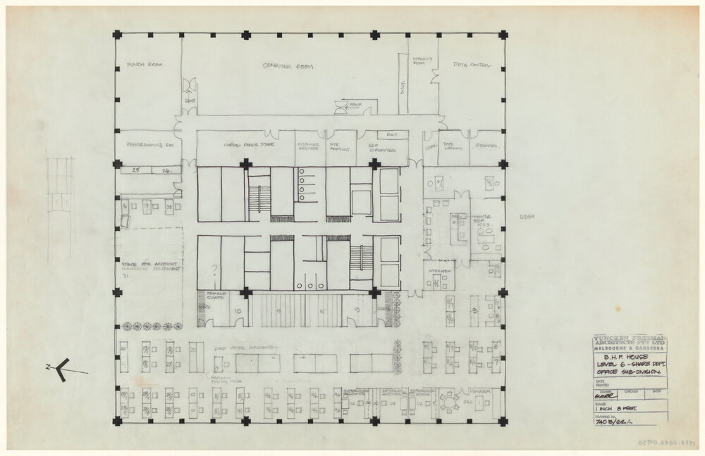 B.H.P. HOUSE LEVEL 6 - SHARE DEPT. OFFICE SUB-DIVISION. [BHP House]