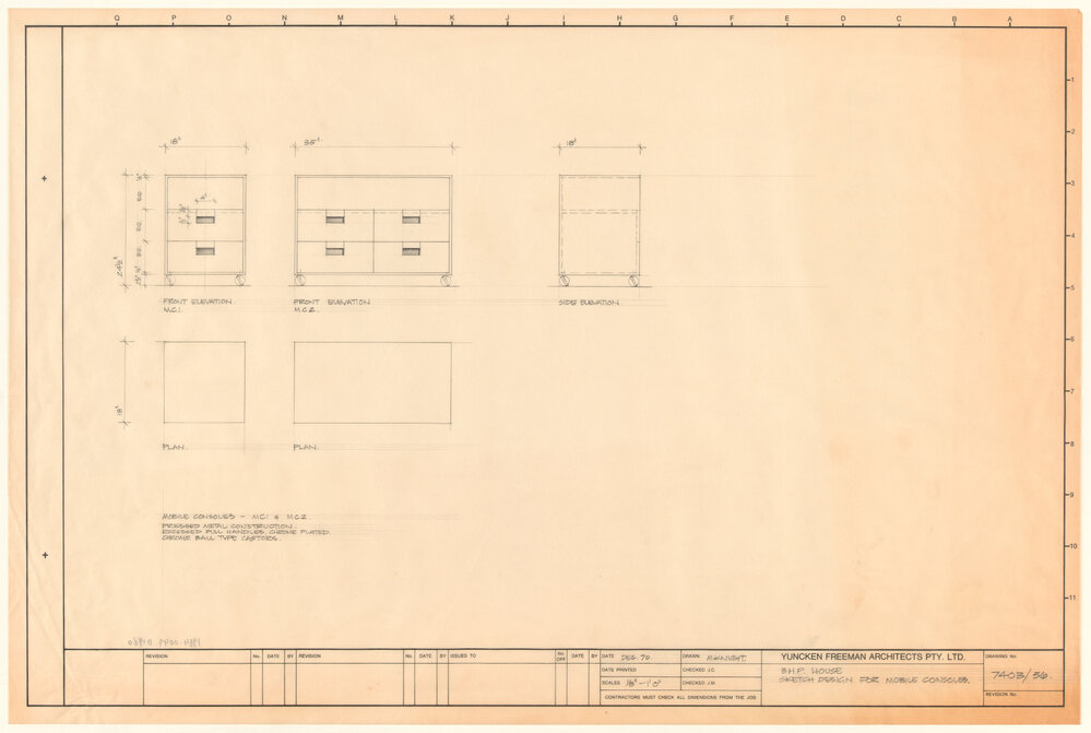 B.H.P. HOUSE SKETCH DESIGN FOR MOBILE CONSOLES. [BHP House]