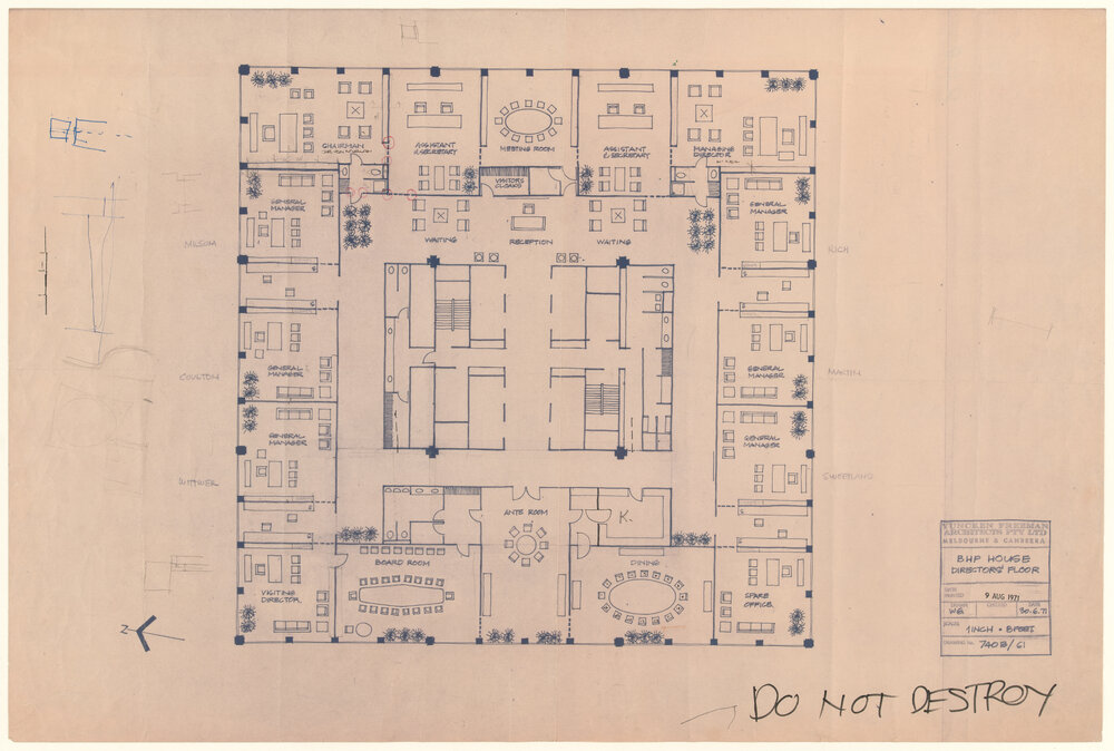 BHP HOUSE DIRECTORS' FLOOR [BHP House]