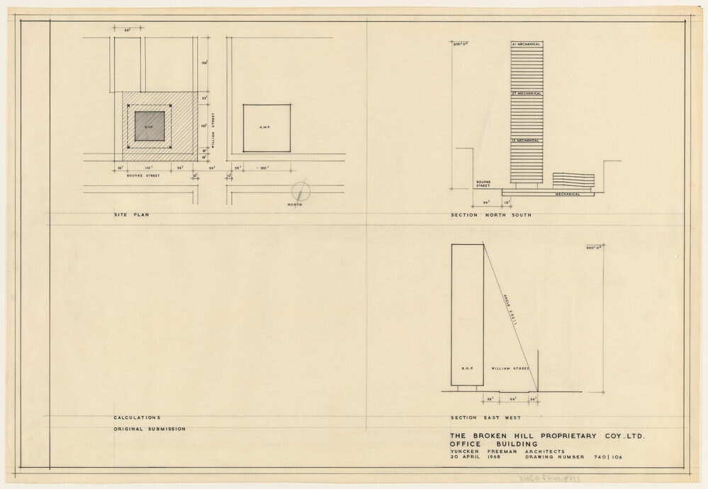 CALCULATIONS ORIGINAL SUBMISSION [BHP House]