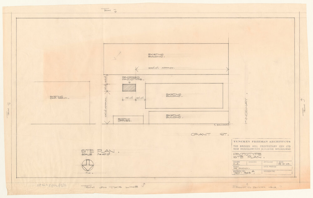 PROTOTYPE SITE PLAN [BHP House]