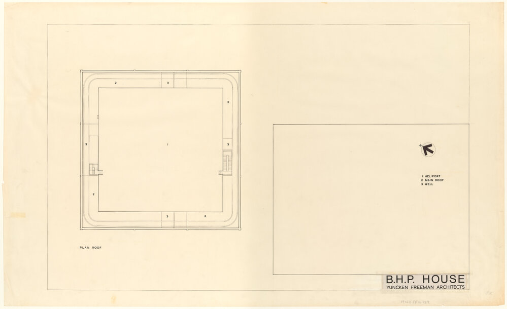 PLAN ROOF [BHP House]