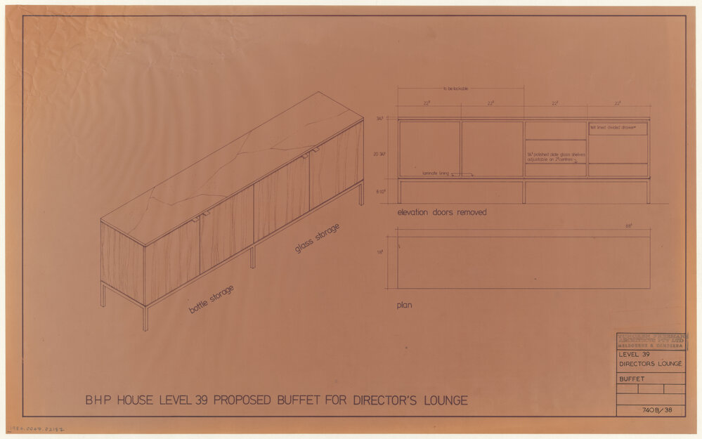 LEVEL 39 DIRECTORS LOUNGE BUFFET [BHP House]