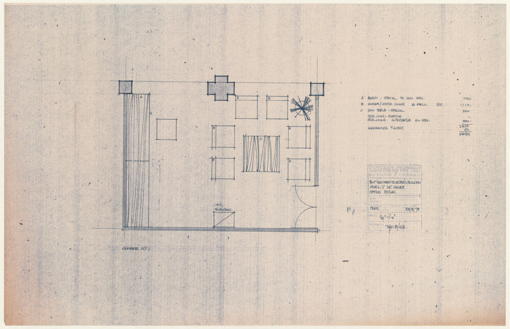 BHP NEW HEADQUARTERS BUILDING LEVEL 8 MR SAWER OFFICE REPLAN [BHP House]