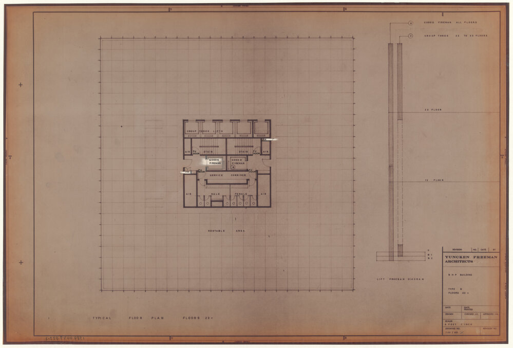 B H P BUILDING TYPE B FLOORS 22  [BHP House]