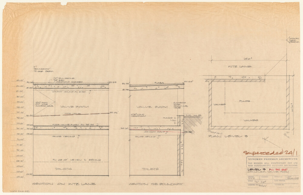 LEVEL 3 RL 74.64' SPRINKLER VALVE ROOM [BHP House]