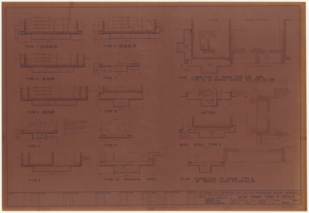 DOOR FRAME TYPES &amp; DETAILS [BHP House]