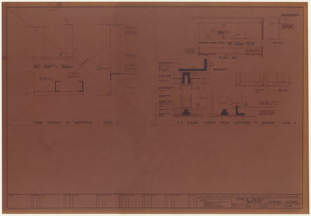 LEVEL 2 DETAILS - SERVERY SLIDING DOORS [BHP House]