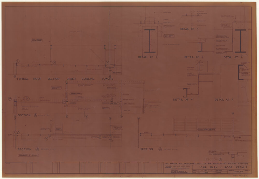 CAR PARK - ROOF DETAILS [BHP House]