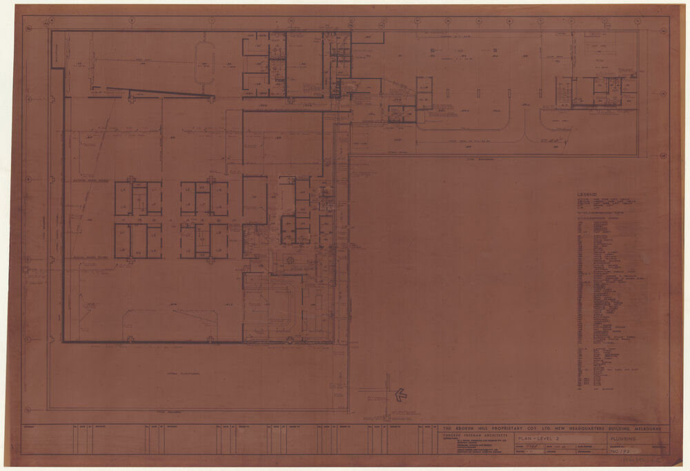PLAN - LEVEL 2 PLUMBING [BHP House]