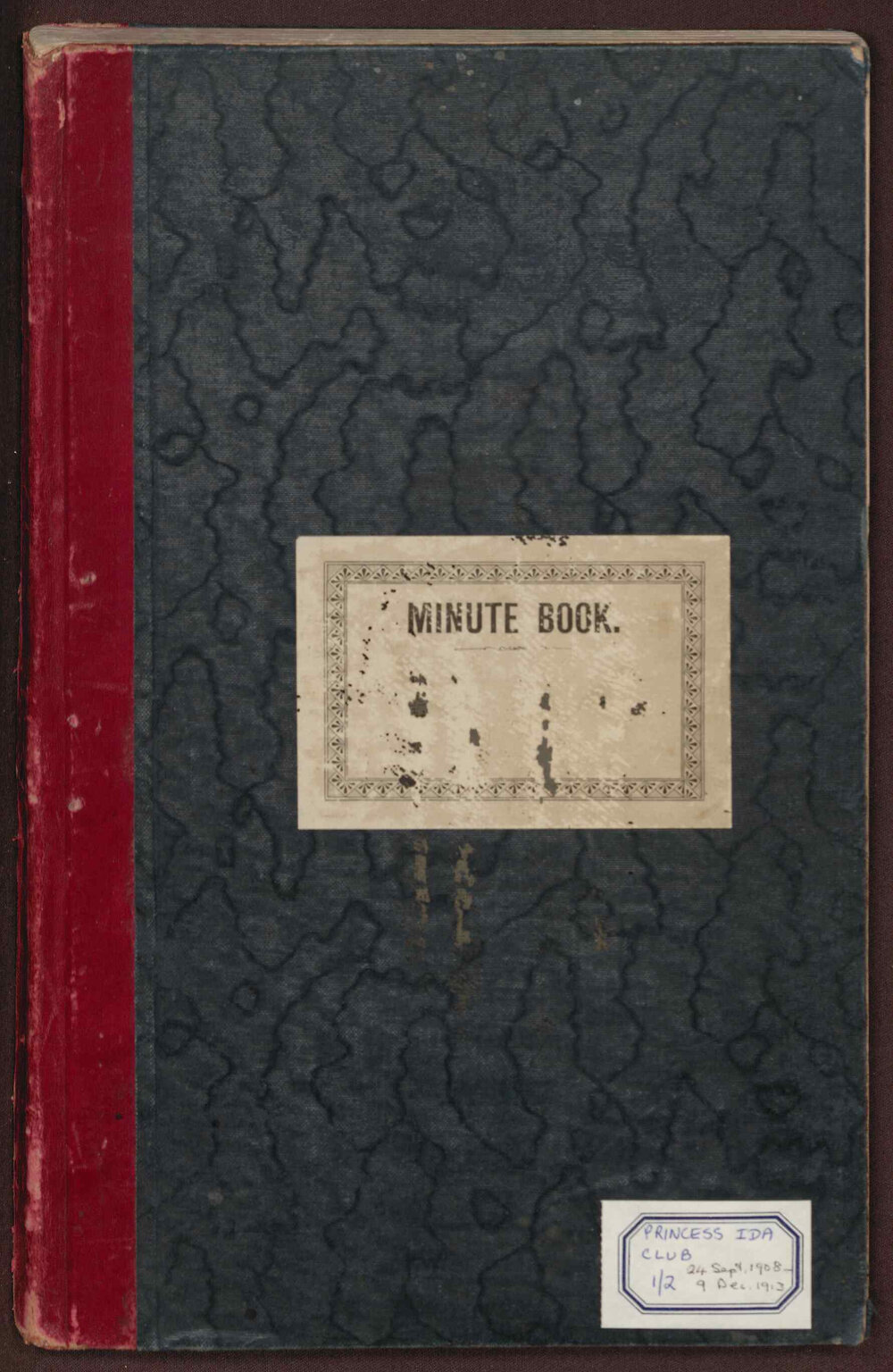 Minute Book, Princess Ida Club