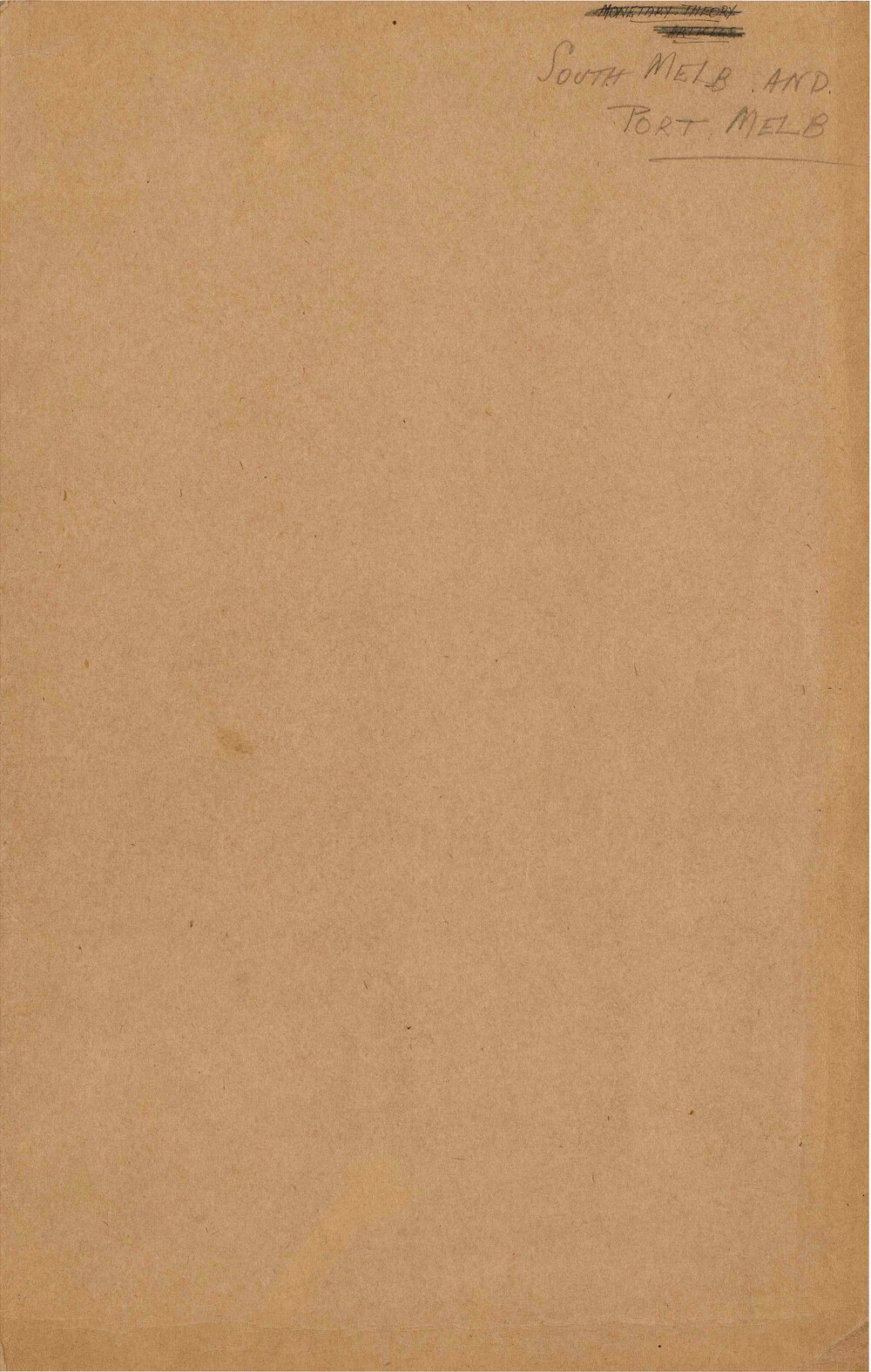 South Melbourne and Port Melbourne