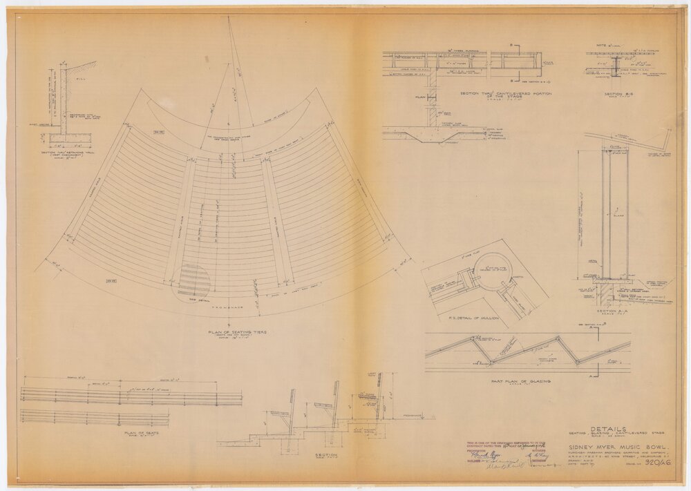 Detail, Sidney Myer Music Bowl