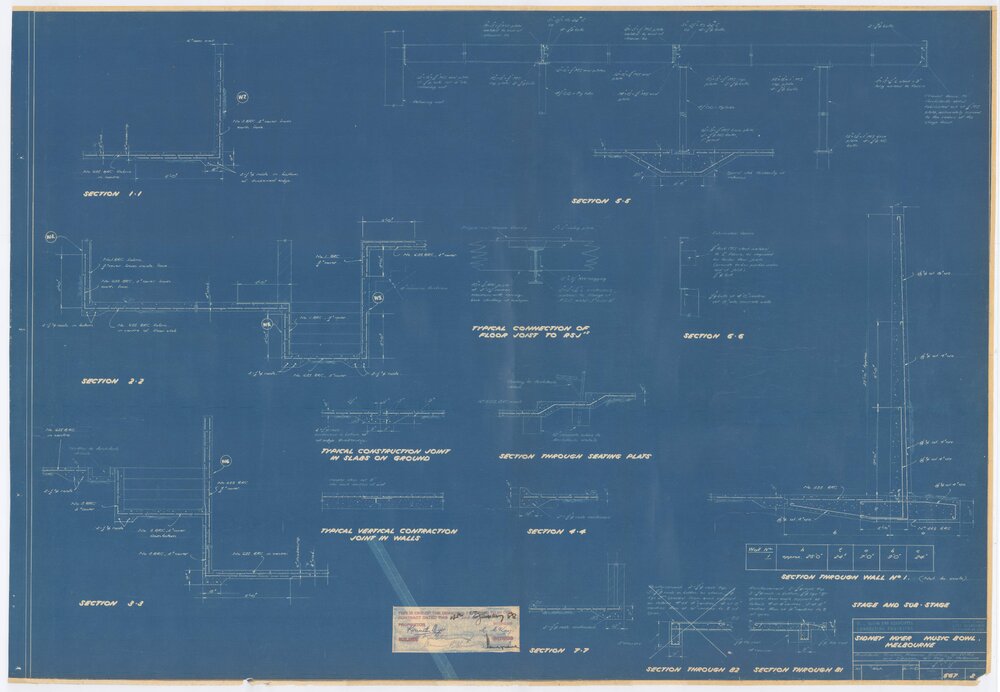 Stage and Sub-stage (2), Sidney Myer Music Bowl