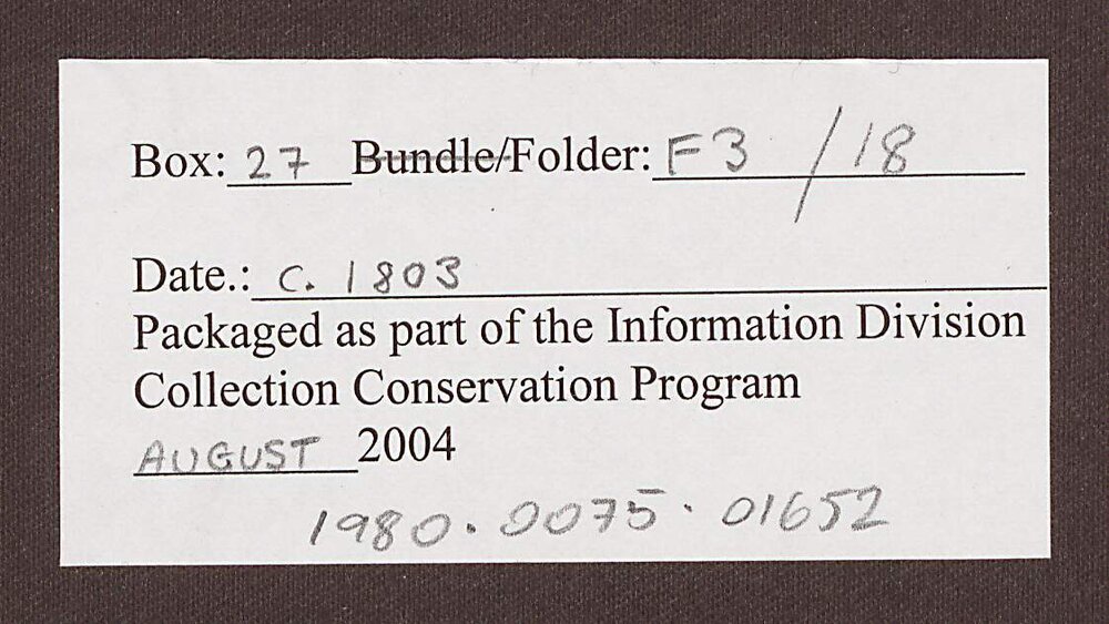 Letter cover to R. Bright from L. Bright