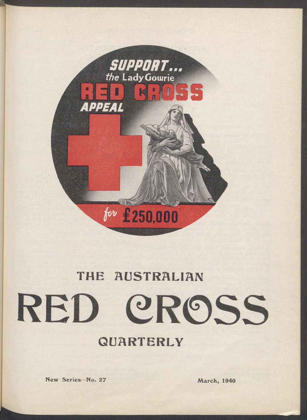 The Australian Red Cross - New Series No. 27
