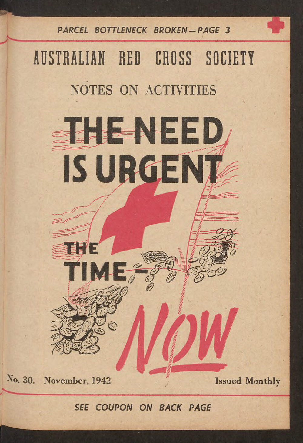 Australian Red Cross Society - Notes On Activities - No.30