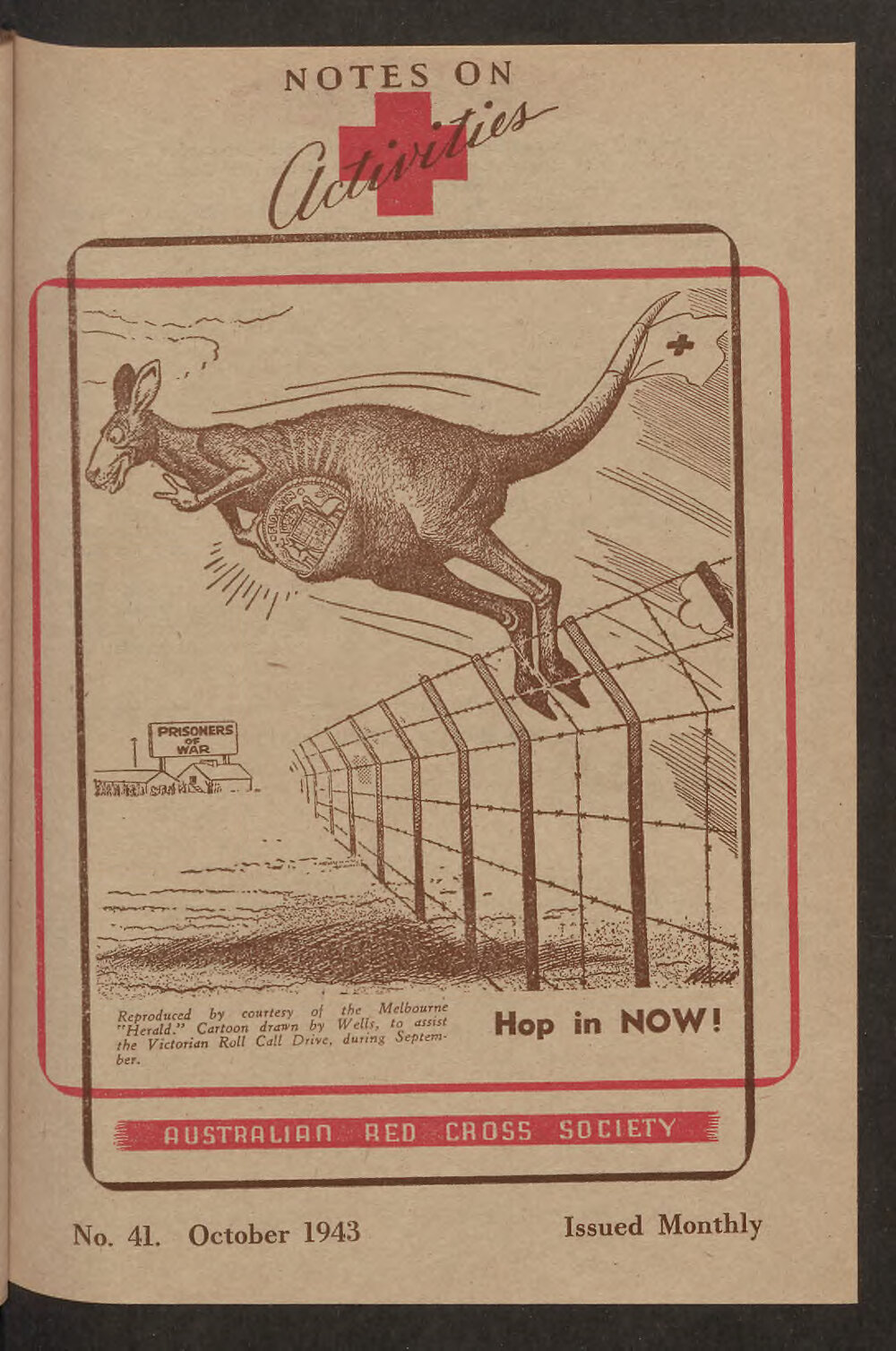 Australian Red Cross Society - Notes On Activities - No.41