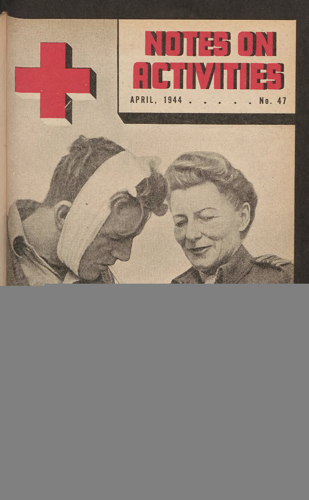 Australian Red Cross Society - Notes On Activities - No.47